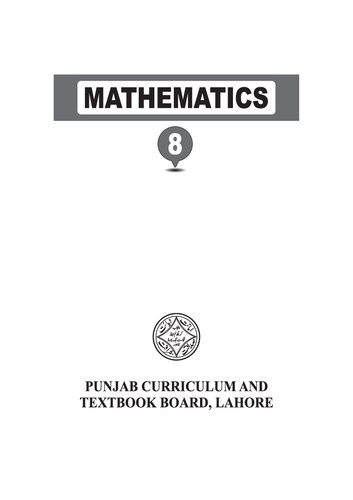 خرید و دانلود نسخه کامل کتاب Maths / Math 8