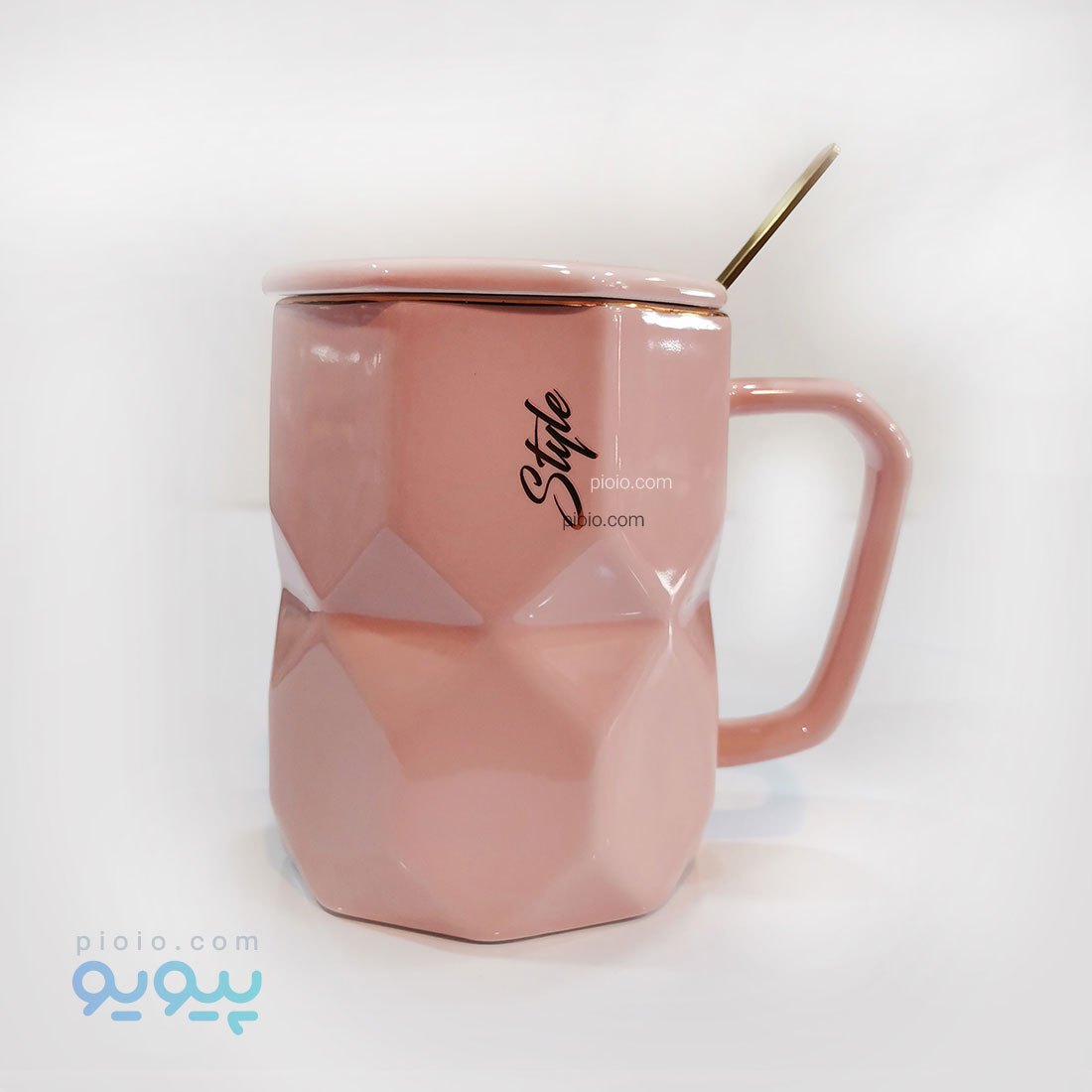 ماگ سرامیکی بزرگ درب دار عمده و کارتنی