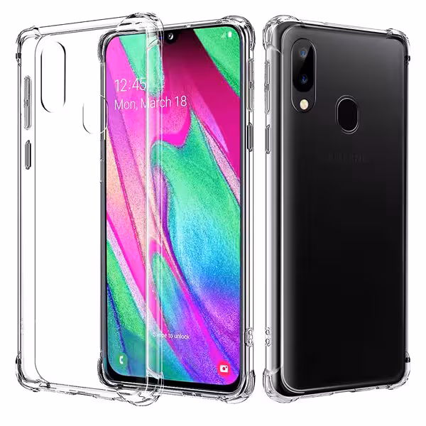 قاب ژله ای ضربه گیر شفاف موبایل سامسونگ A40