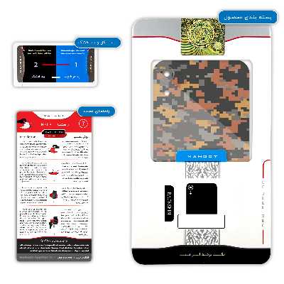 برچسب پوششی ماهوت مدل Army-Autumn-pixel مناسب برای گوشی موبایل اپل iPhone XR