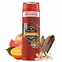 شامپو سر و بدن و صورت الد اسپایس مدل  old Spice tigerclaw _ حجم 400 میل