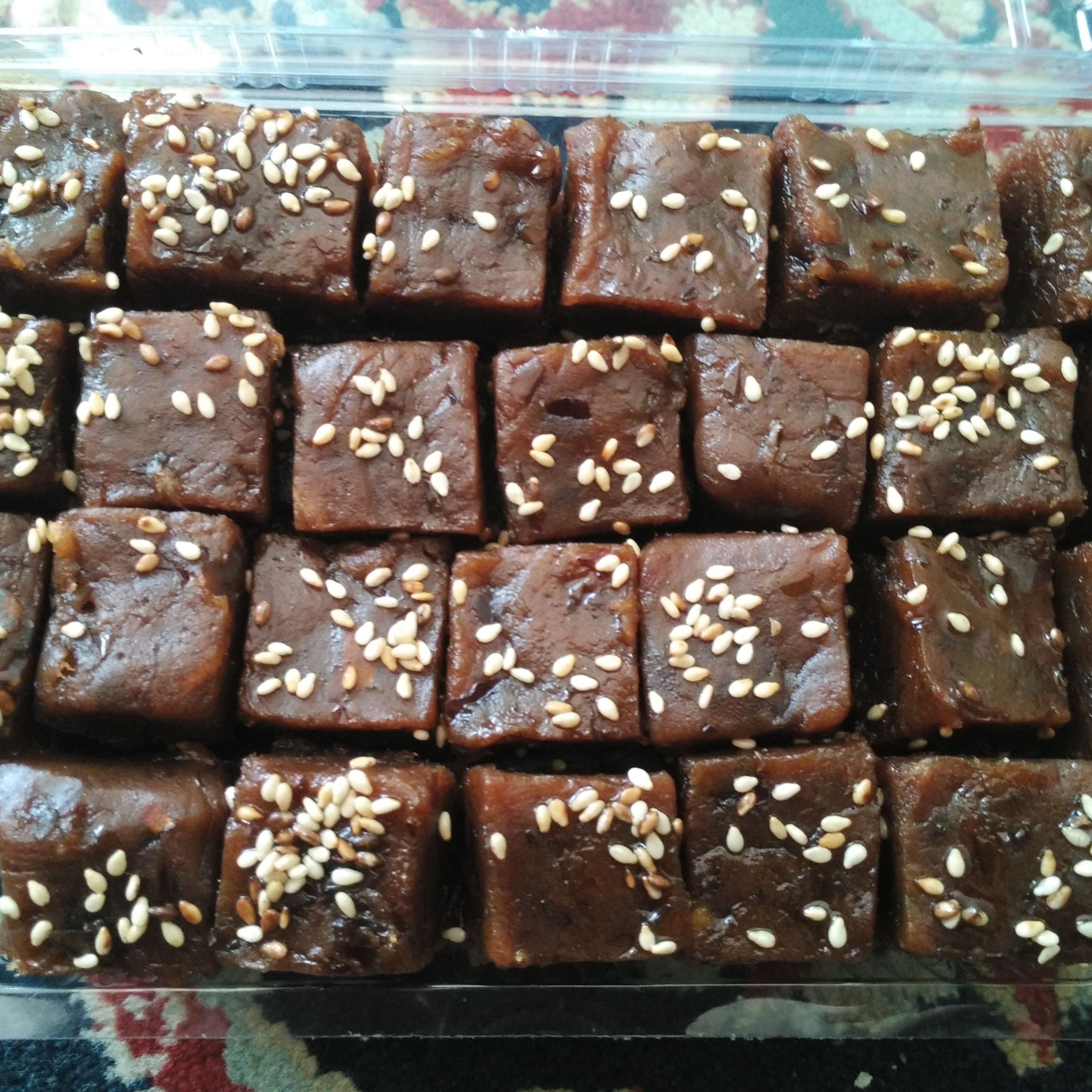 حلوا خرمایی خانگی 1 کیلویی