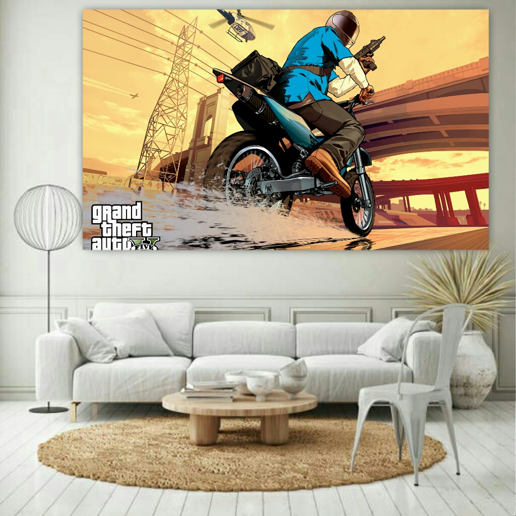 تابلو بوم طرح GTAV مدل STB1368