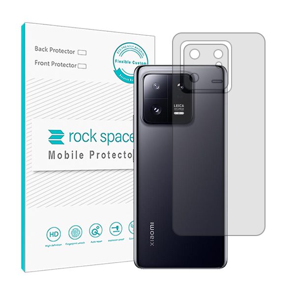گلس محافظ پشت گوشی شیائومی Redmi Note 13 مدل نانو هیدروژل شفاف برند راک اسپیس کد24706S