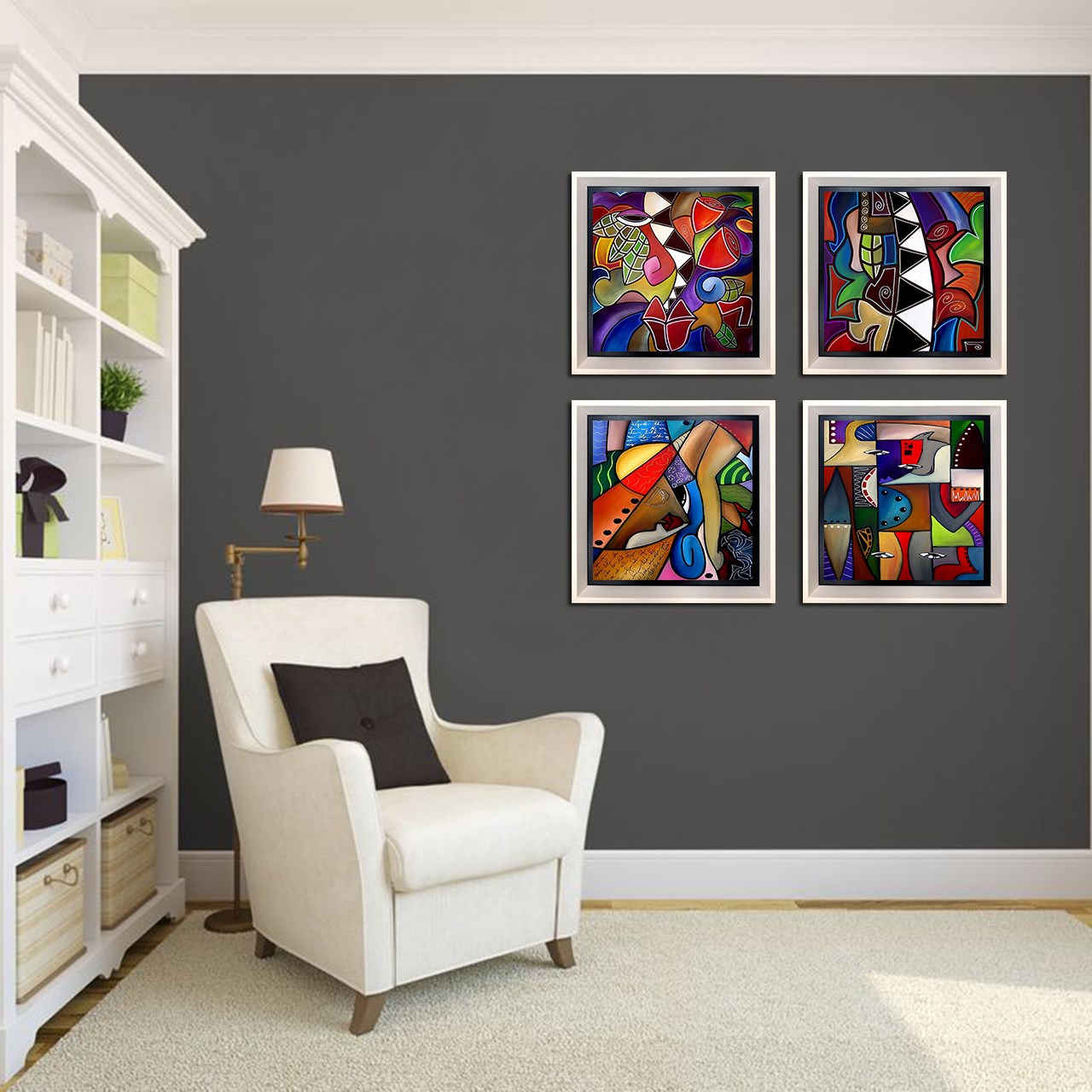 تابلو نگارین گالری کد P-30.30-10