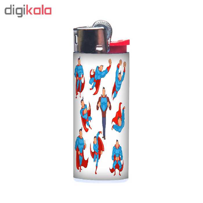 فندک طرح سوپرمن کد 416