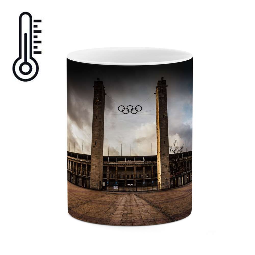 ماگ حرارتی طرح منظره رویایی و زیبا  مدل mgph14677