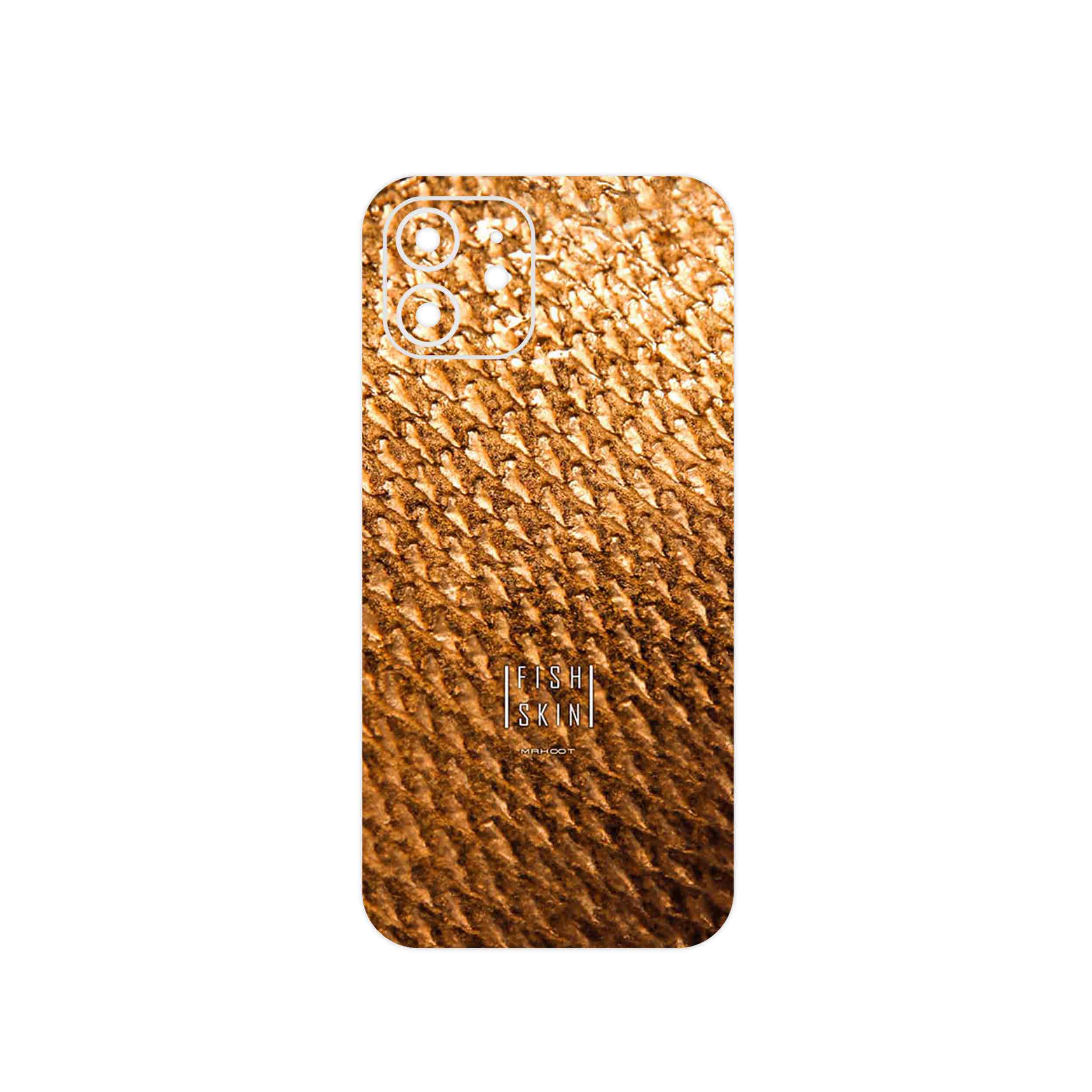 برچسب پوششی ماهوت مدل Fish Skin مناسب برای گوشی موبایل اپل iPhone 12
