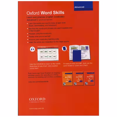 کتاب oxford word skills advanced اثر Stuart Redman انتشارات oxford