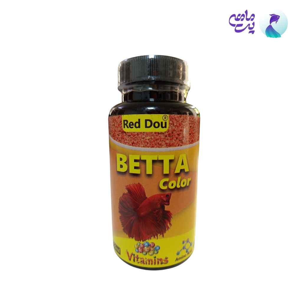 غذای ماهی بتا کلر رد دو BETTA COLOR (150 میلی لیتر)