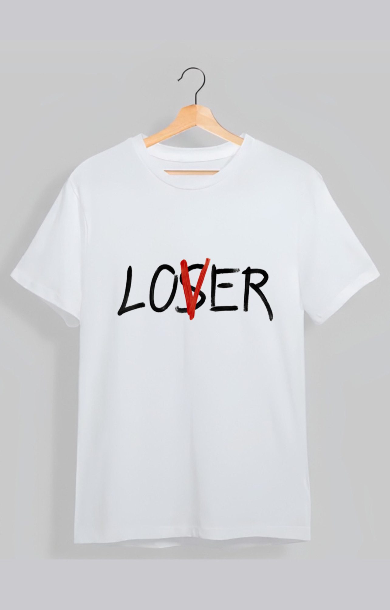 تیشرت اسپان طرح Lover کد 10017