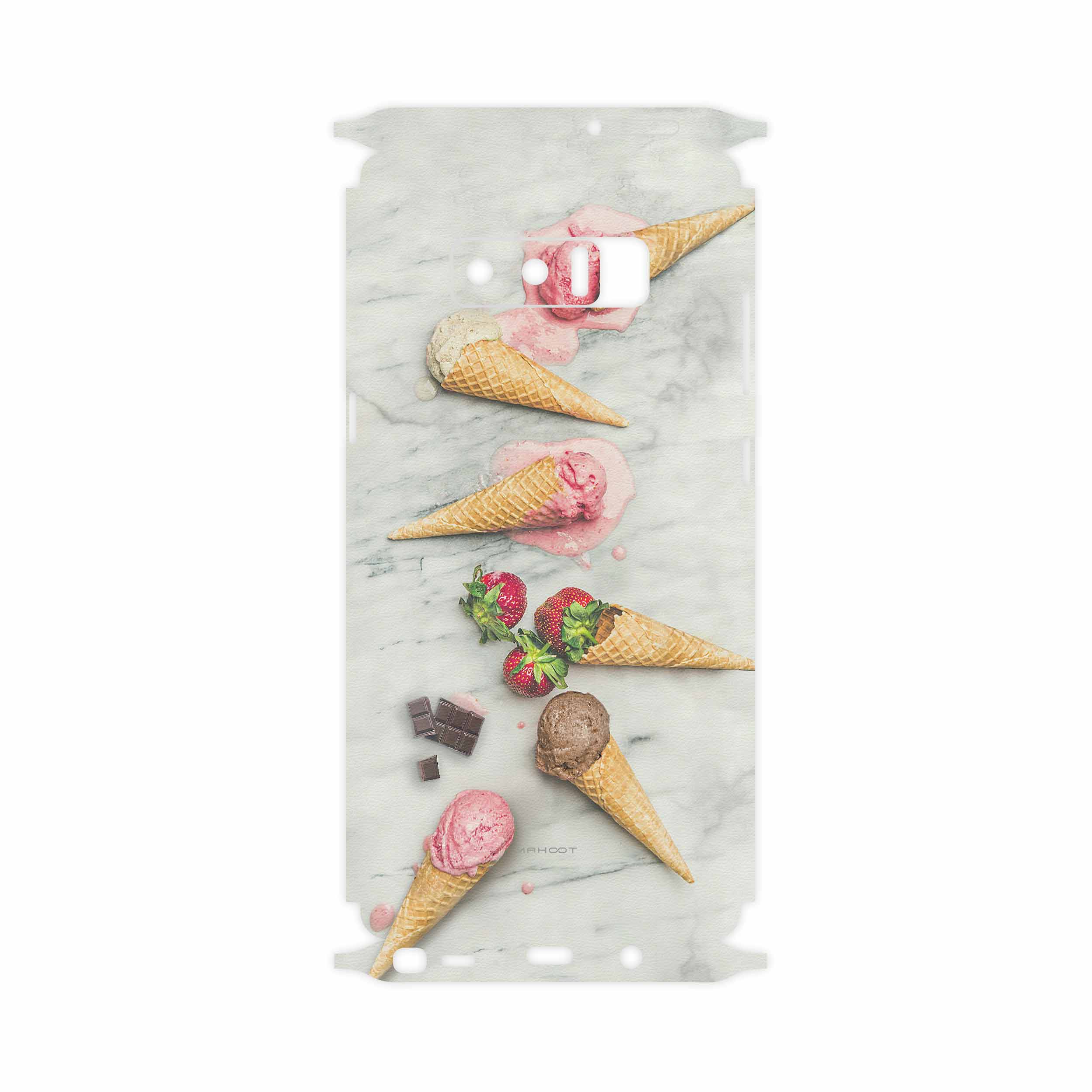 برچسب پوششی ماهوت مدل Funnel ice cream-FullSkin مناسب برای گوشی موبایل سامسونگ Galaxy Note 8