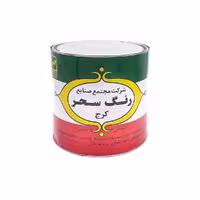 رنگ روغنی سفید مات سحر کد 711 وزن 4 کیلوگرم