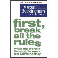 کتاب First Break All the Rules اثر Marcus Buckingham and Gallup Press انتشارات Pocket Books