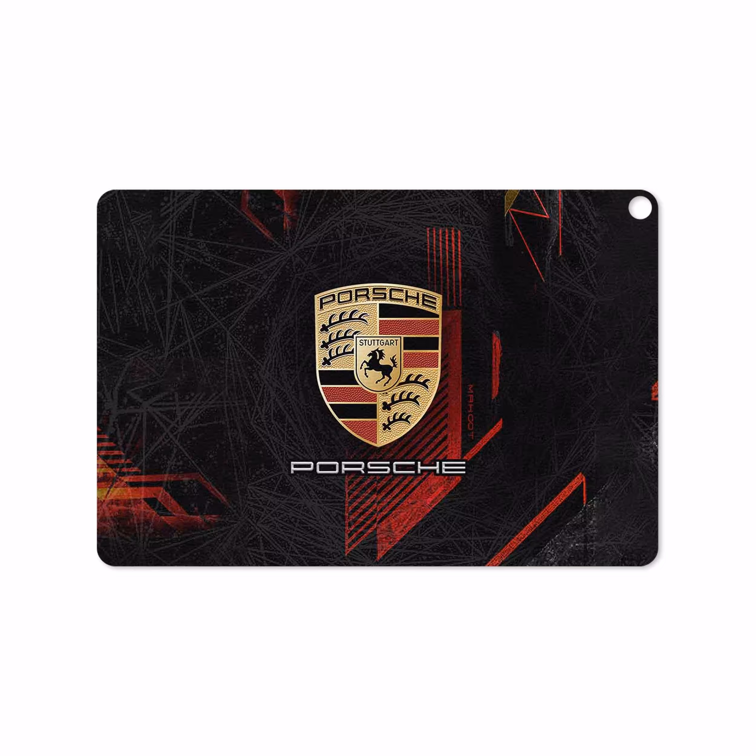 برچسب پوششی ماهوت مدل Porsche-Logo مناسب برای تبلت ایسوس Zenpad 3S 10 2017 Z500KL