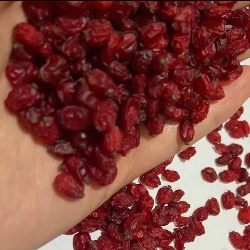 زرشک پفکی اصل قاینات عرضه بصورت بسته نیم کیلویی 