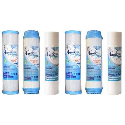 فیلتر دستگاه تصفیه کننده آب آکوا پیورست مدل RO-SYSTEM 006 مجموعه 6 عددی