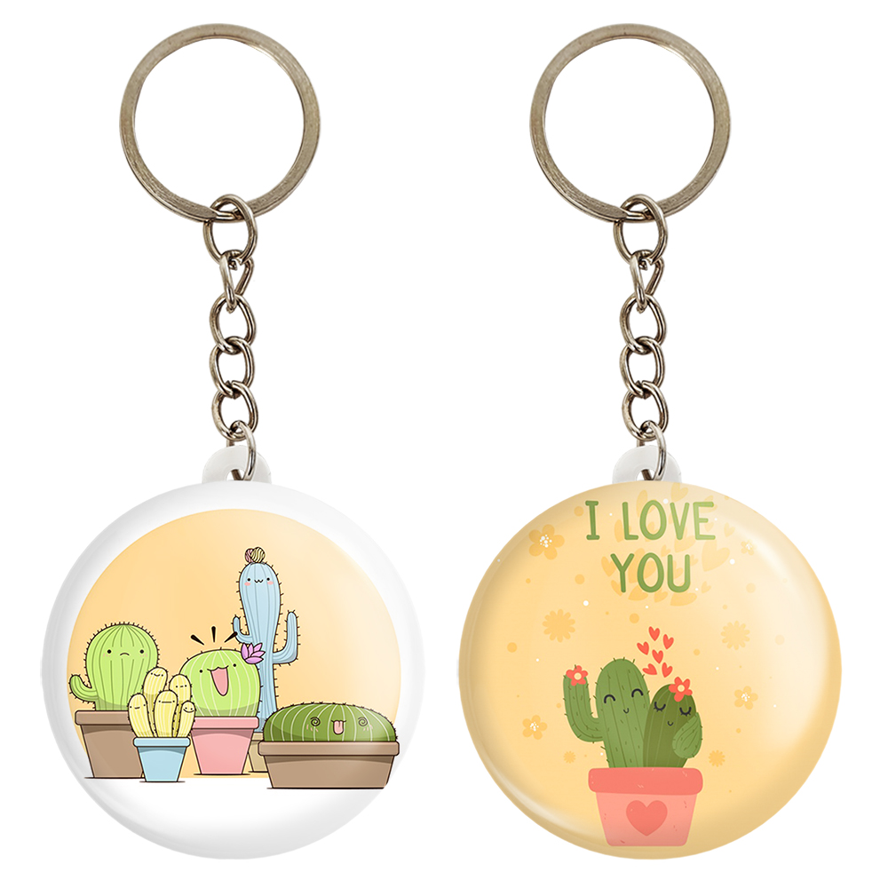 جاکلیدی خندالو مدل کاکتوس کد 53035304 مجموعه 2 عددی