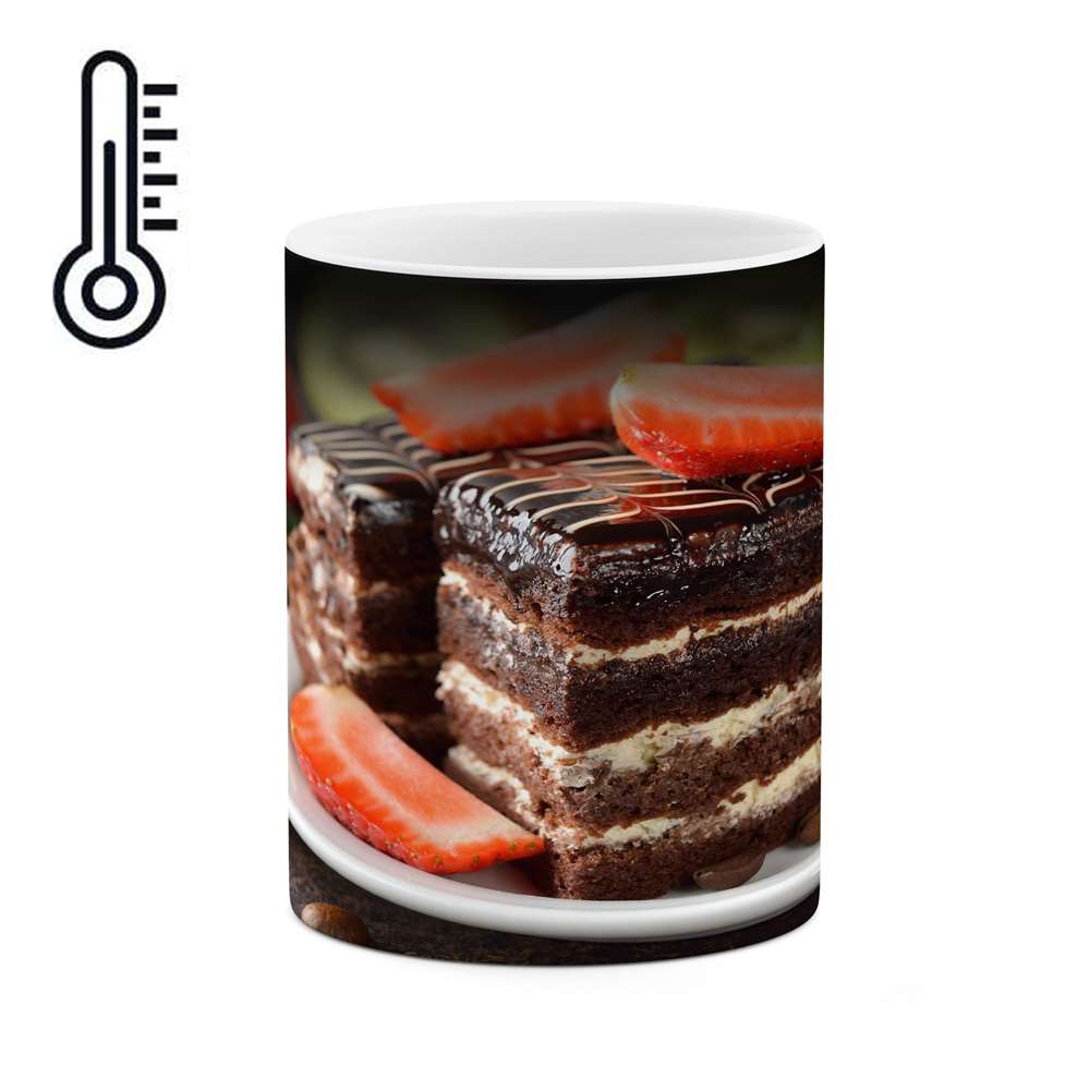 ماگ حرارتی کاکتی طرح کیک مدل mgh17140