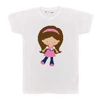 تی شرت بچگانه پرمانه طرح cute کد pmt.2232