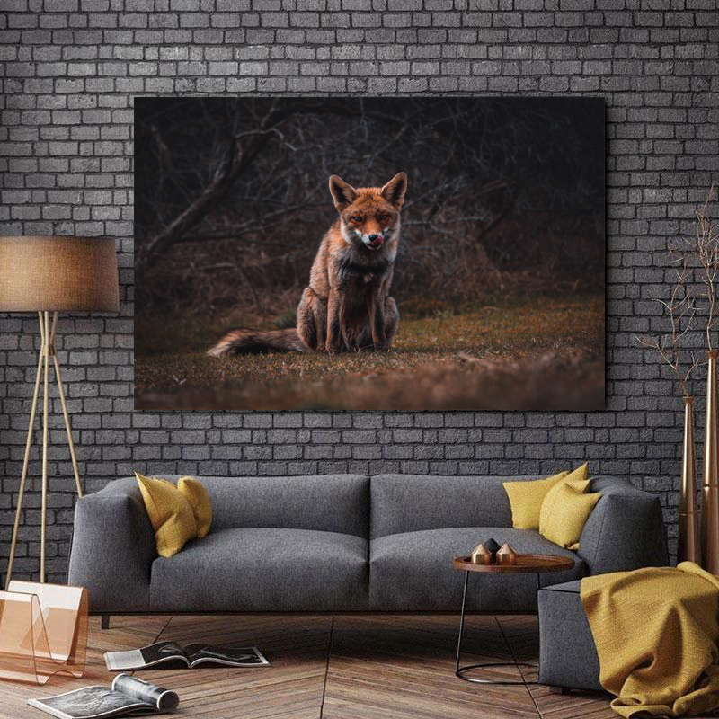 تابلو شاسی حیوانات مدل روباه کد 867