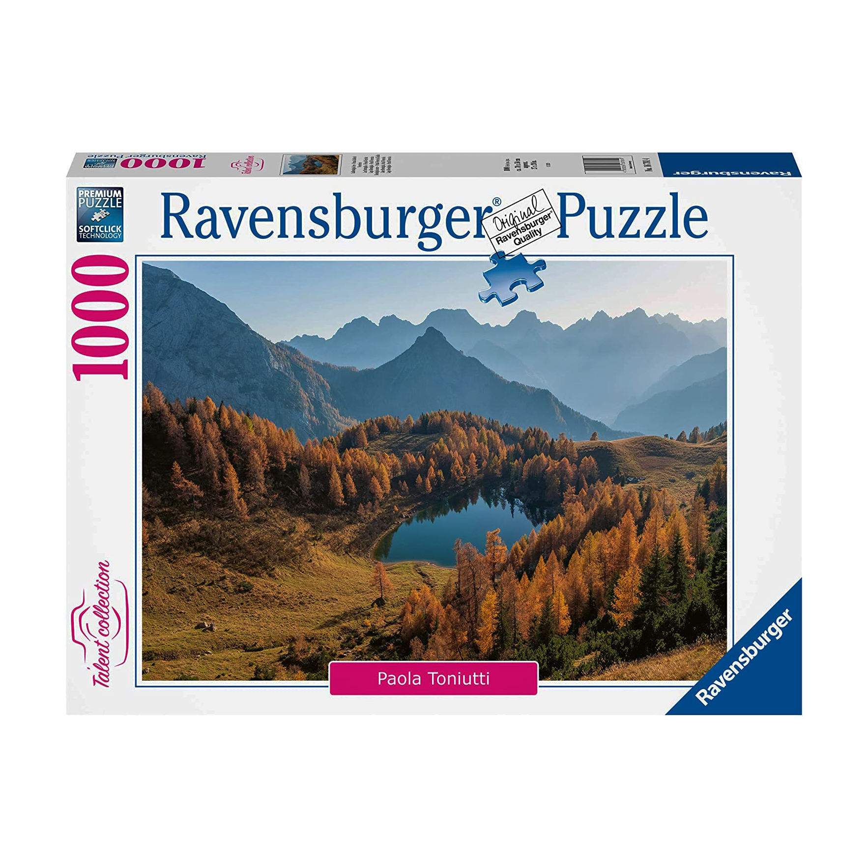 پازل 1000 تکه راونزبرگر مدل Bordaglia Lake کد 16781