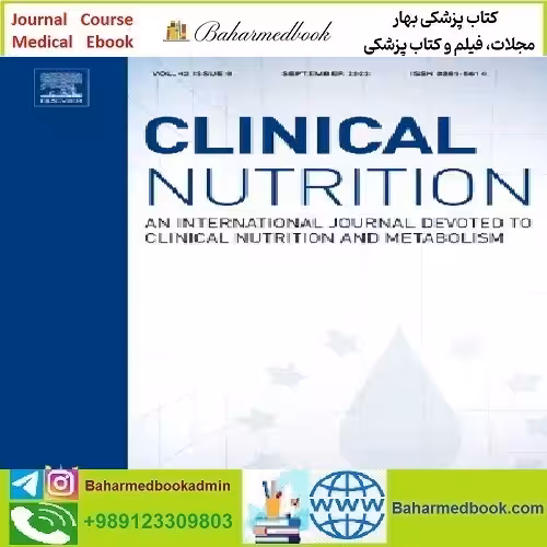 Clinical Nutrition Volume 41 Issue 1 to 12 2022 TRUE PDF price