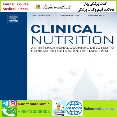 Clinical Nutrition Volume 41 Issue 1 to 12 2022 TRUE PDF price