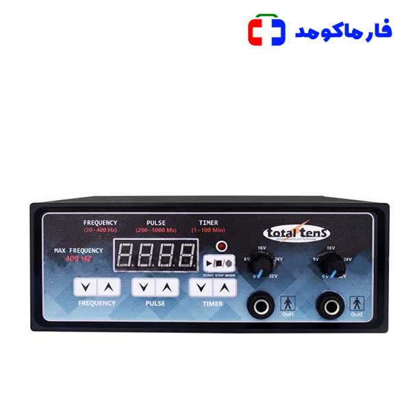 دستگاه فیزیوتراپی توتال تنس 2 کانال 10 برنامه 400H