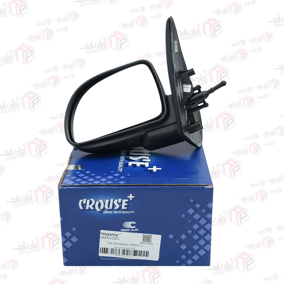 آینه بغل تیبا دستی چپ 231