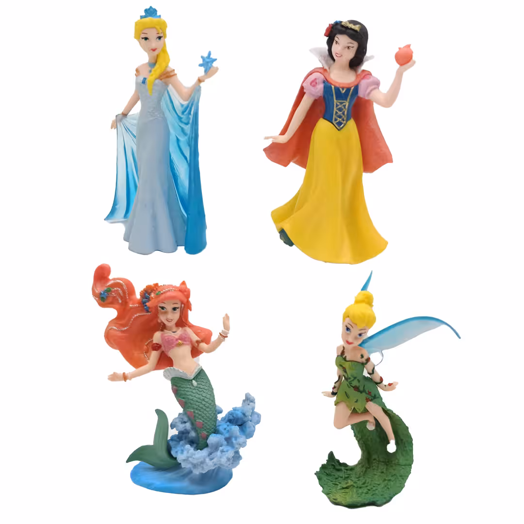 فیگور پرنسس های دیزنی Disney Princess مجموعه 4 عددی