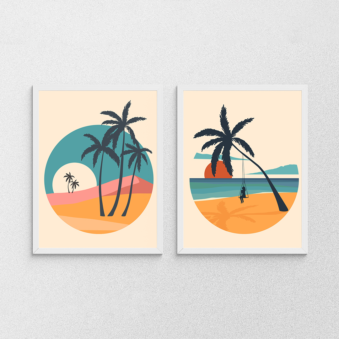 تابلو مدل MV040 مجموعه 2 عددی