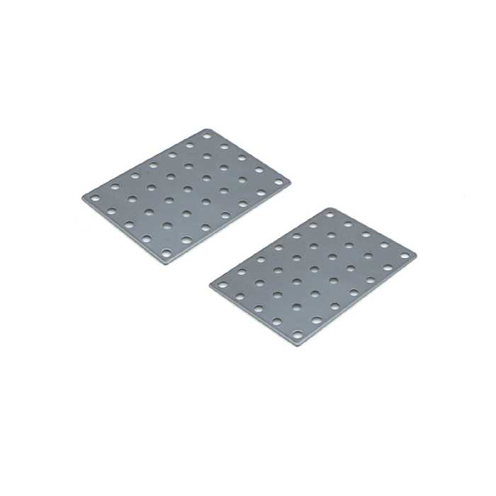 سازه رباتیک مدل صفحه مستطیل 5×7 فلزی رنگی بسته 2 عددی