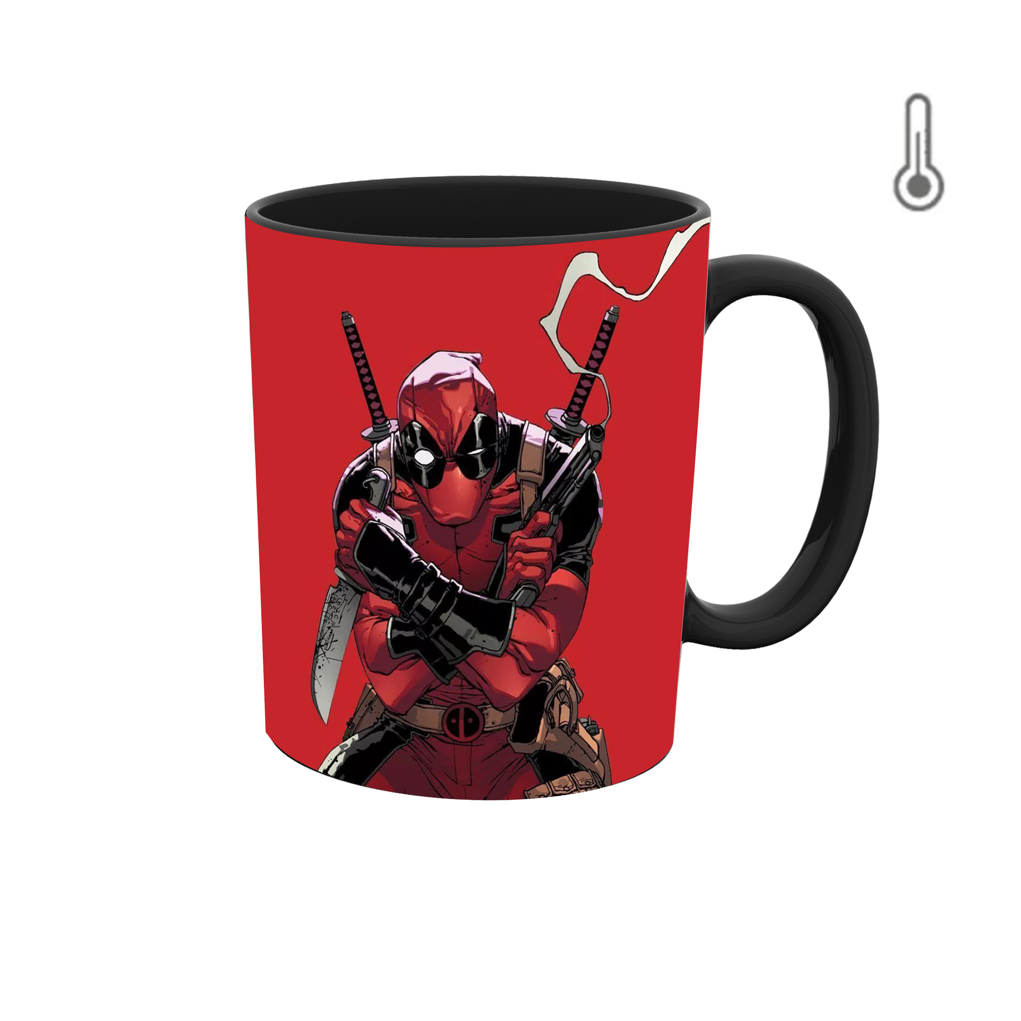 ماگ حرارتی  طرح deadpool  کد 29