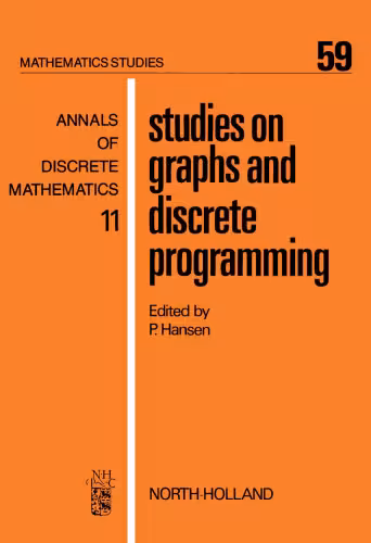 خرید و دانلود نسخه کامل کتاب Studies on Graphs and Discrete Programming