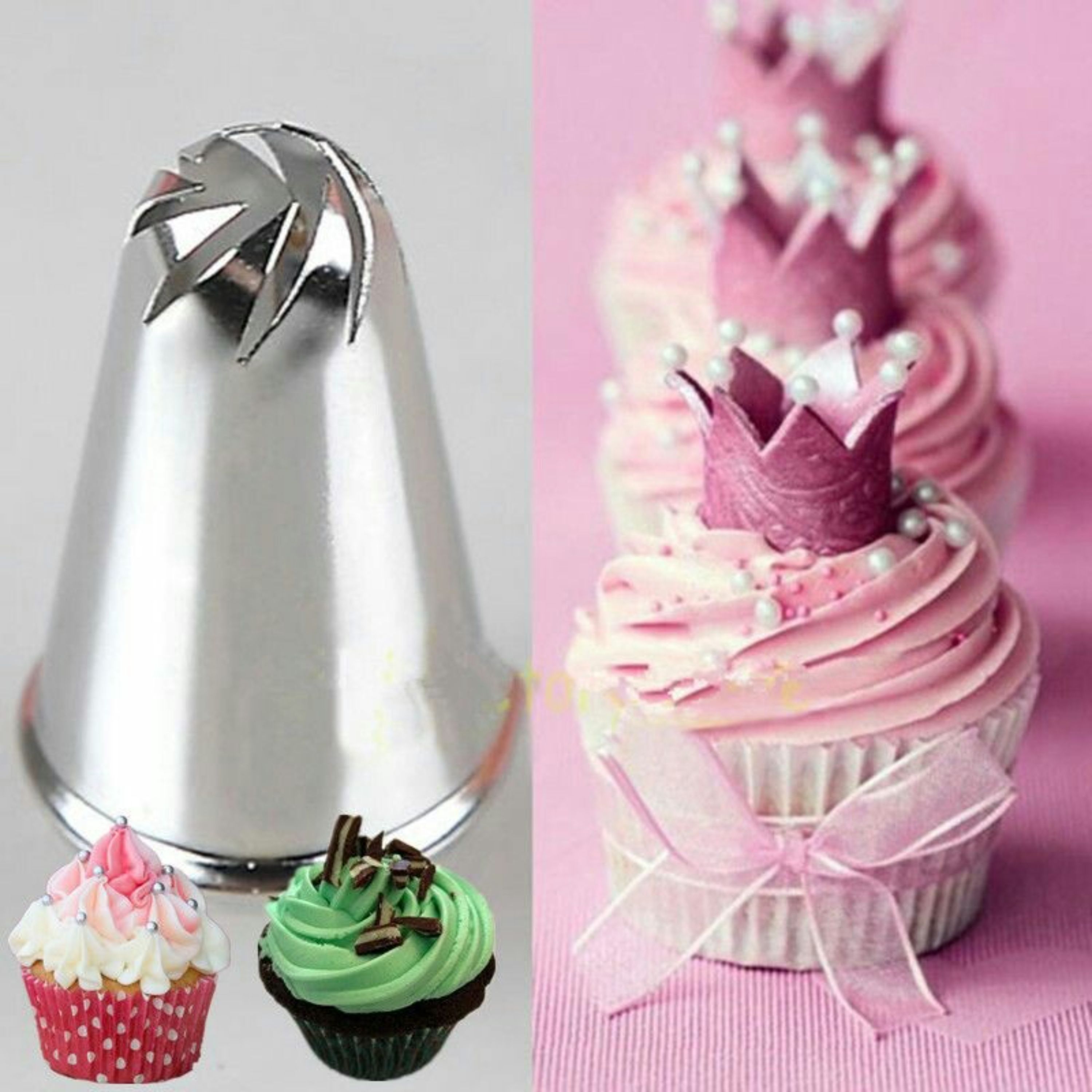 ماسوره شیرینی پزی بهگز مدل شکوفه پیچ مناسب تزیین کیک