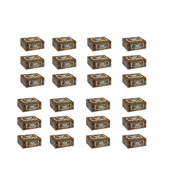 دستمال کاغذی 100 برگ گلریز مدل 001 طرح فرشته بسته 24 عددی