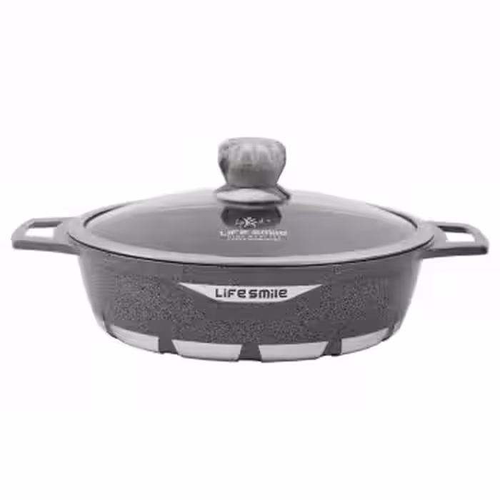ماهیتابه گرانیتی لایف اسمایل مدل FLCMSHR32 ا LIFE