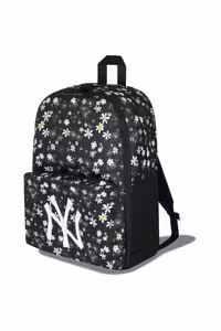 کوله پشتی مشکی زنانه MLB FLORAL MULTI STADIUM NEYYAN BLKWHI NEW ERA