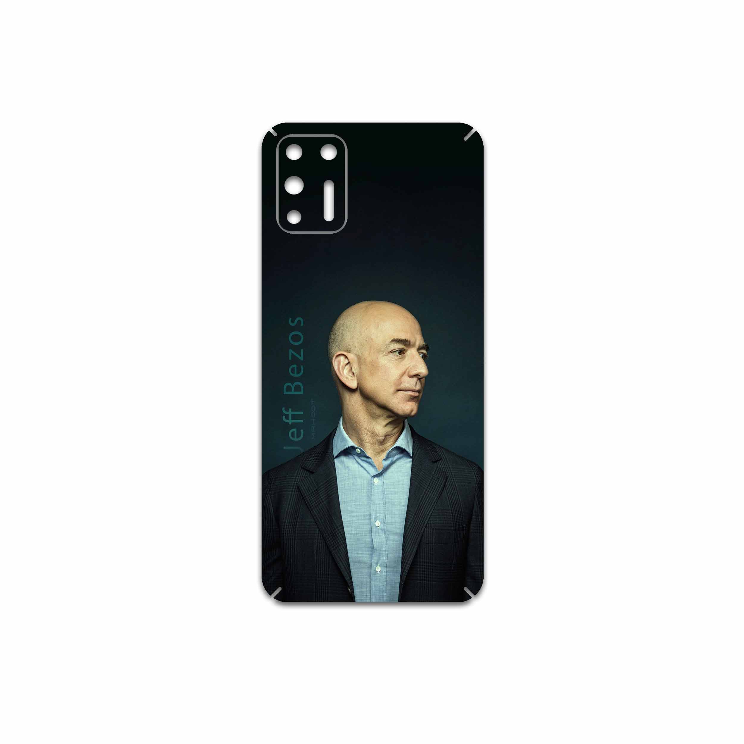 برچسب پوششی ماهوت مدل Jeff Bezos مناسب برای گوشی موبایل موتورولا Moto G9 Plus