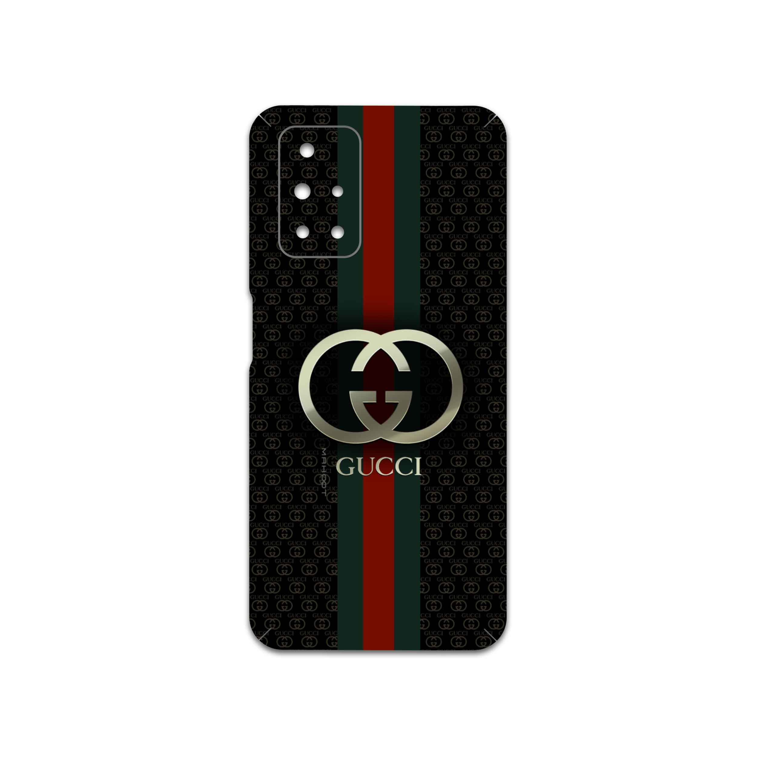 برچسب پوششی ماهوت مدل GUCCI-Logo مناسب برای گوشی موبایل شیائومی Redmi 10 Prime