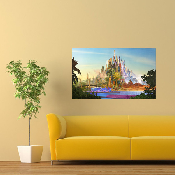 تابلو شاسی مدل زووتوپیا کد 10422 | دنیای قاب