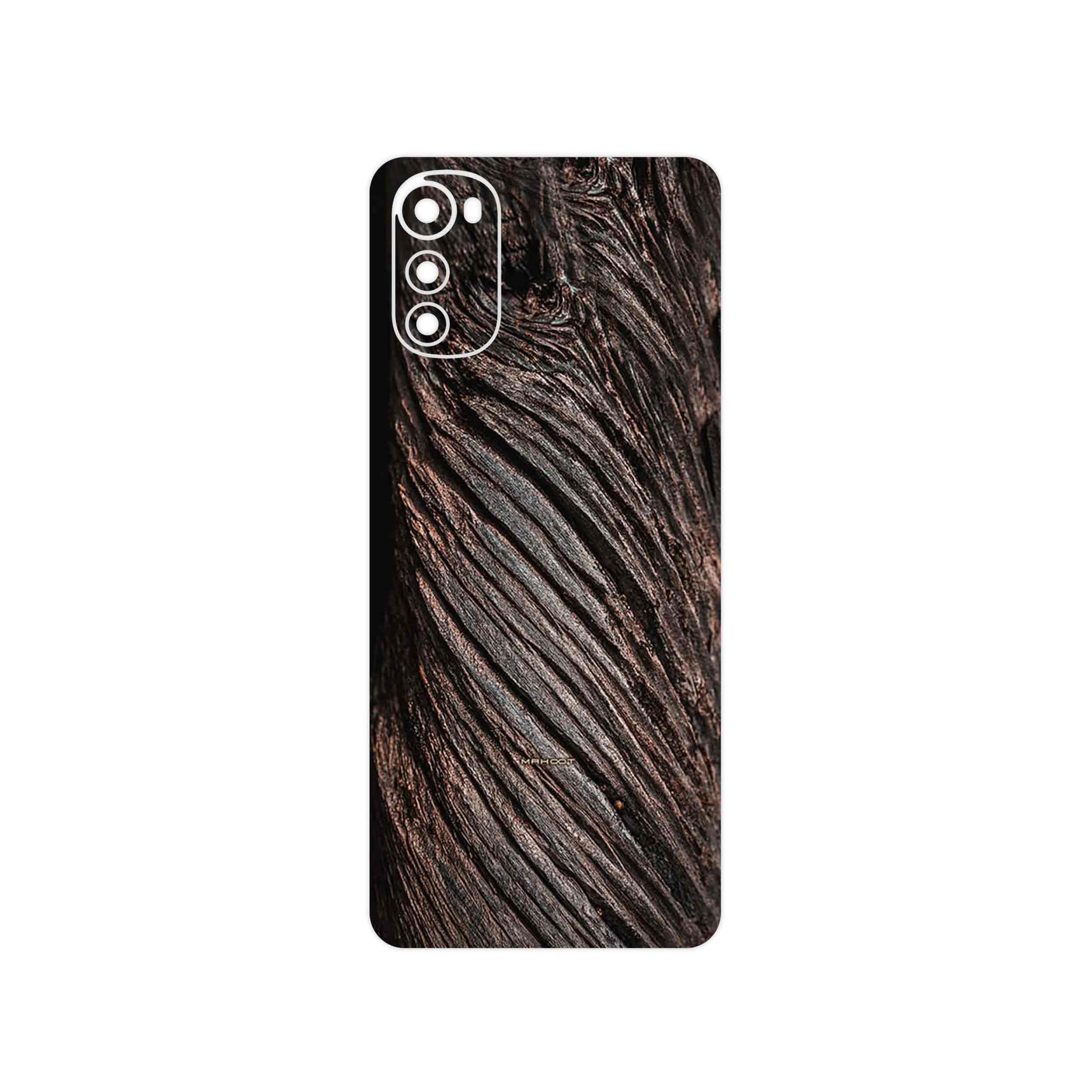 برچسب پوششی ماهوت مدل Wood Texture 9 مناسب برای گوشی موبایل موتورولا Moto E32s