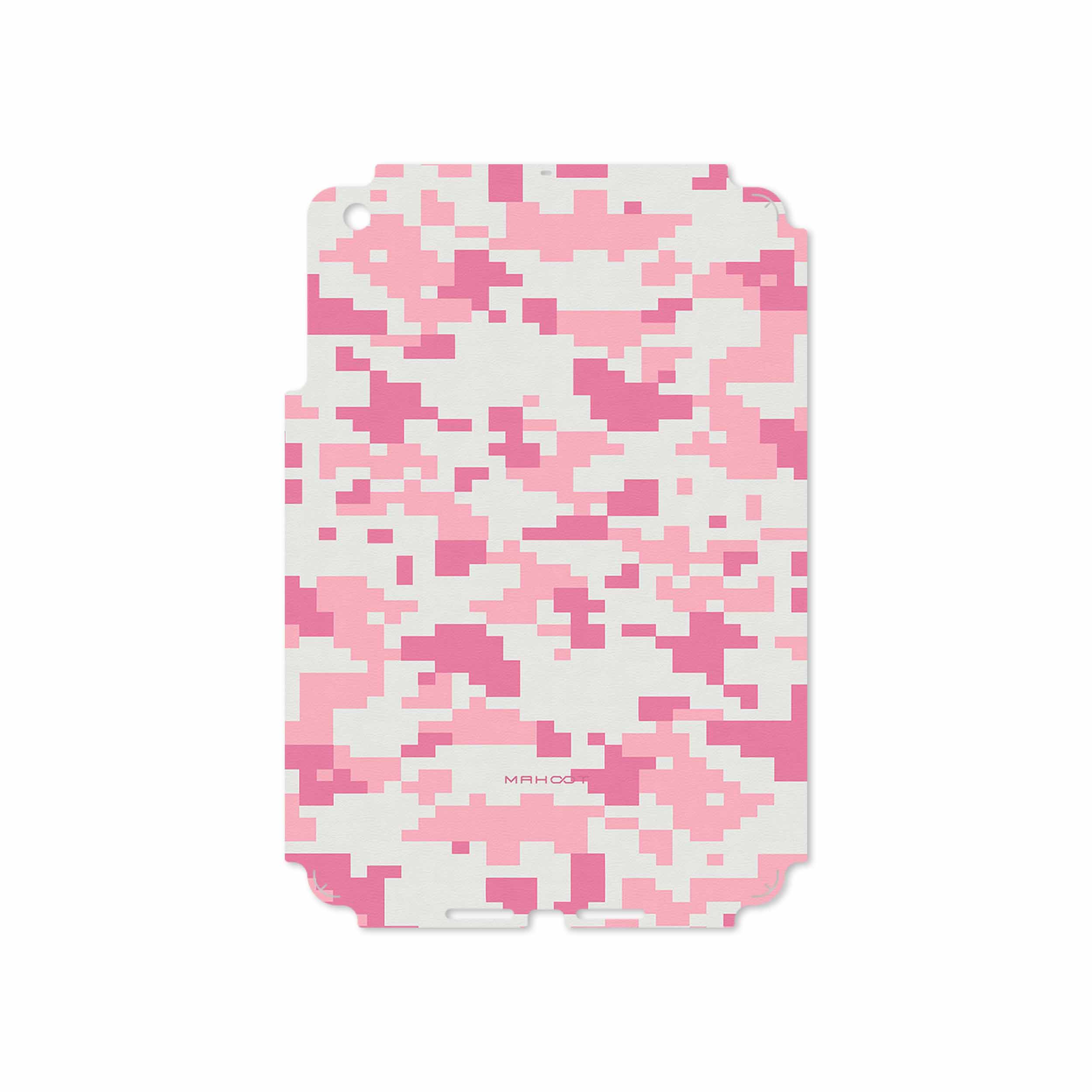 برچسب پوششی ماهوت مدل Army-Pink-pixel مناسب برای تبلت اپل iPad mini 2012 A1432