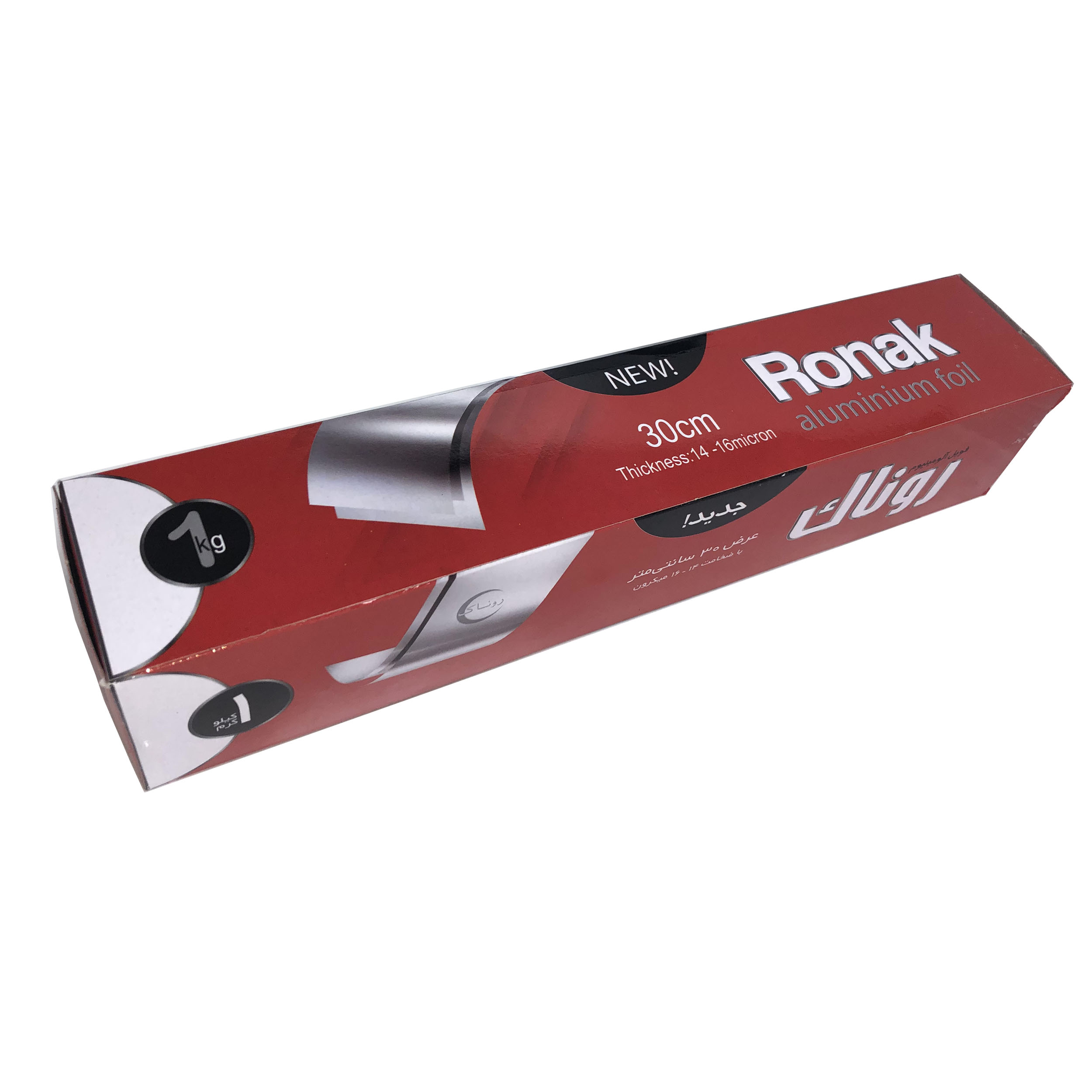 فویل آلومینیوم روناک کد R1530 رول 74 متری