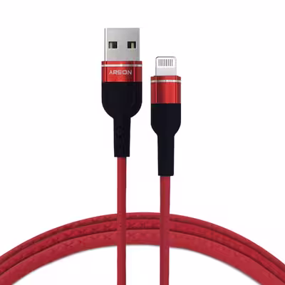 کابل تبدیل USB به لایتنینگ مدل AN-CA15 طول 1متر