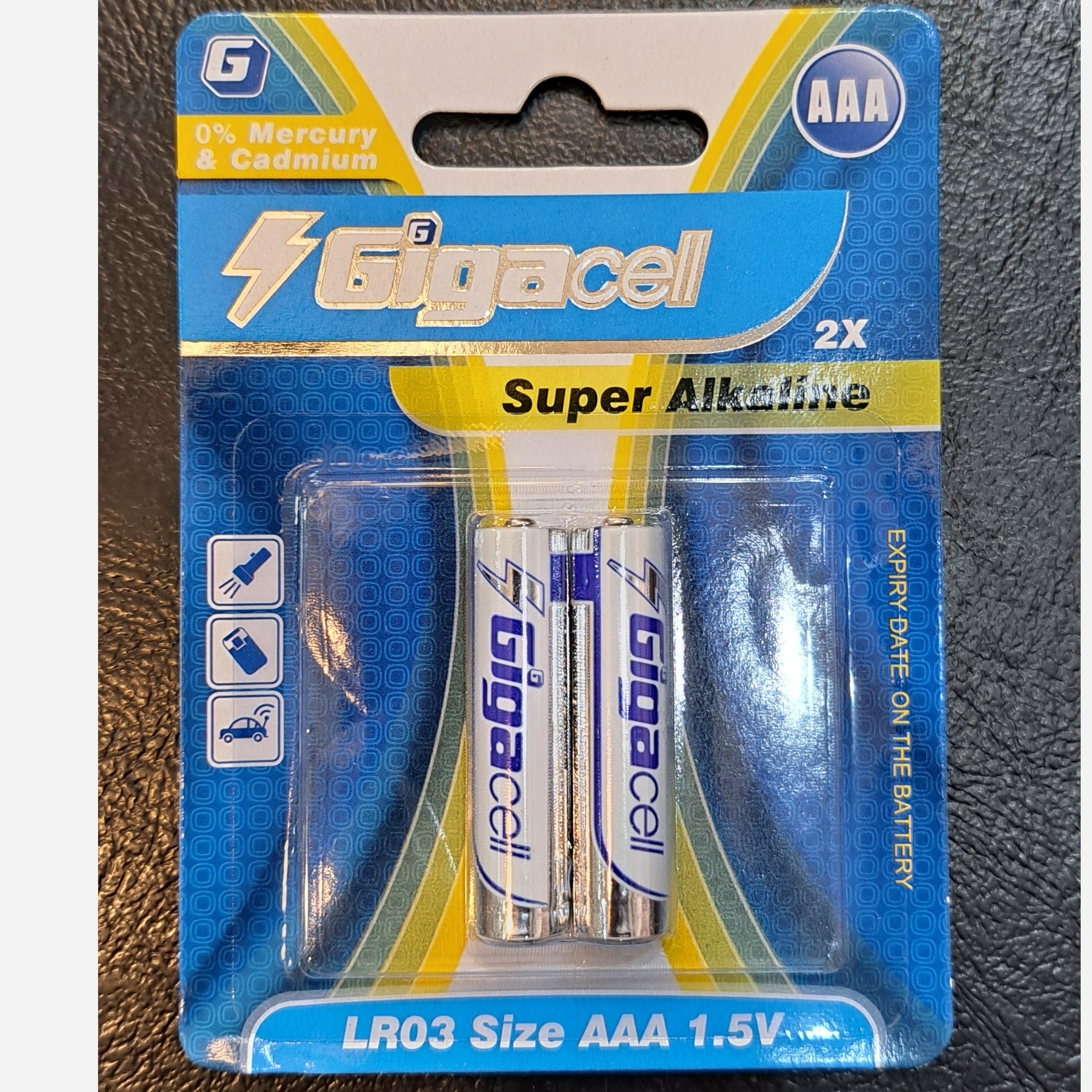 باطری (باتری) نیم قلمی آلکالاین گیگاسل