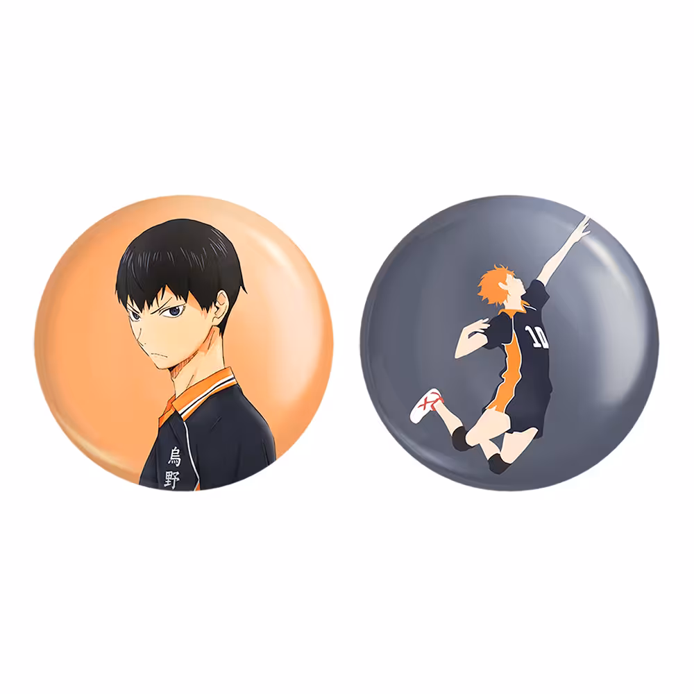 پیکسل خندالو مدل هیناتا شویو و کاگیاما انیمه هایکیو Haikyu کد 1779517796 مجموعه 2 عددی