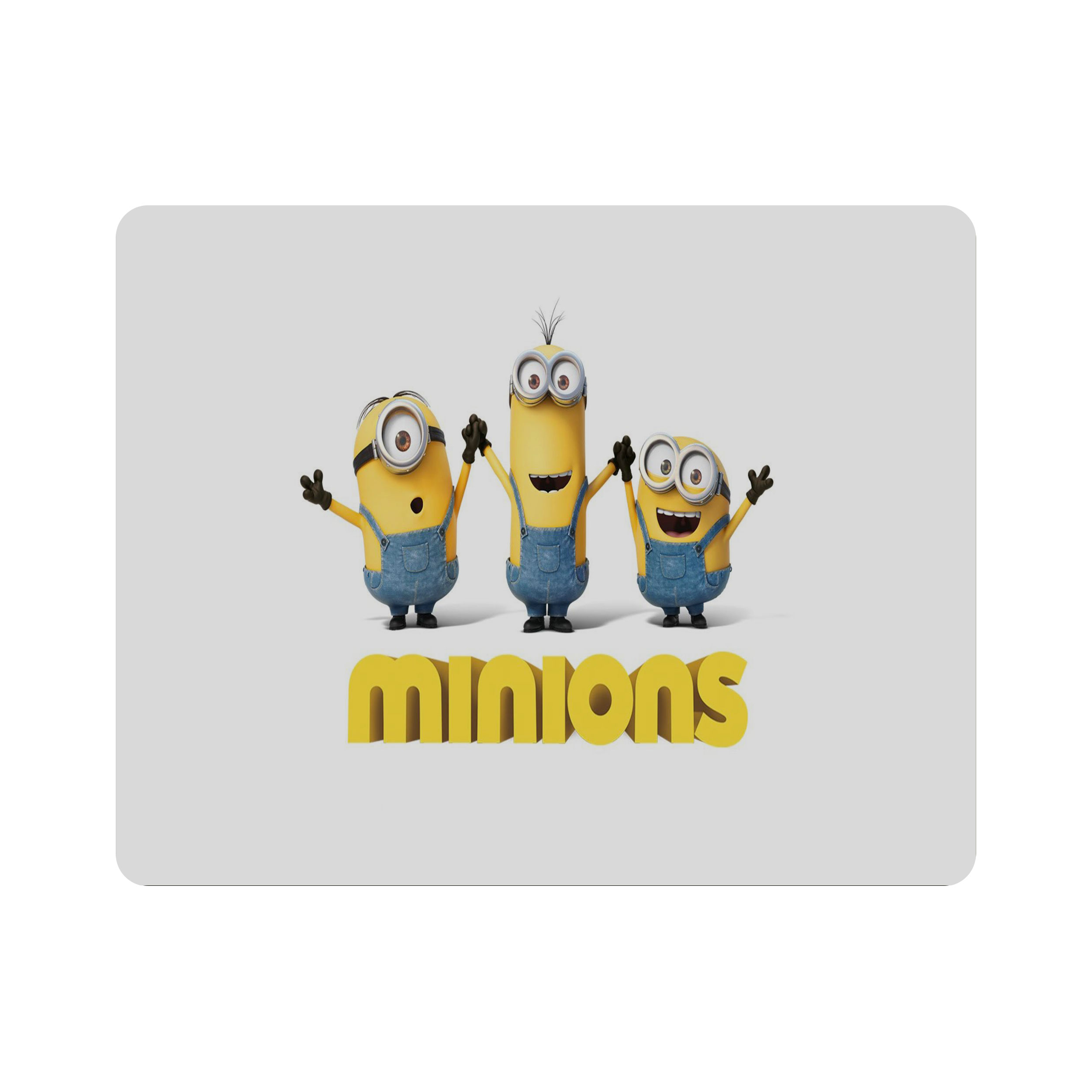 ماوس پد اطلس آبی طرح کارتون مینیون ها  مدل T6174