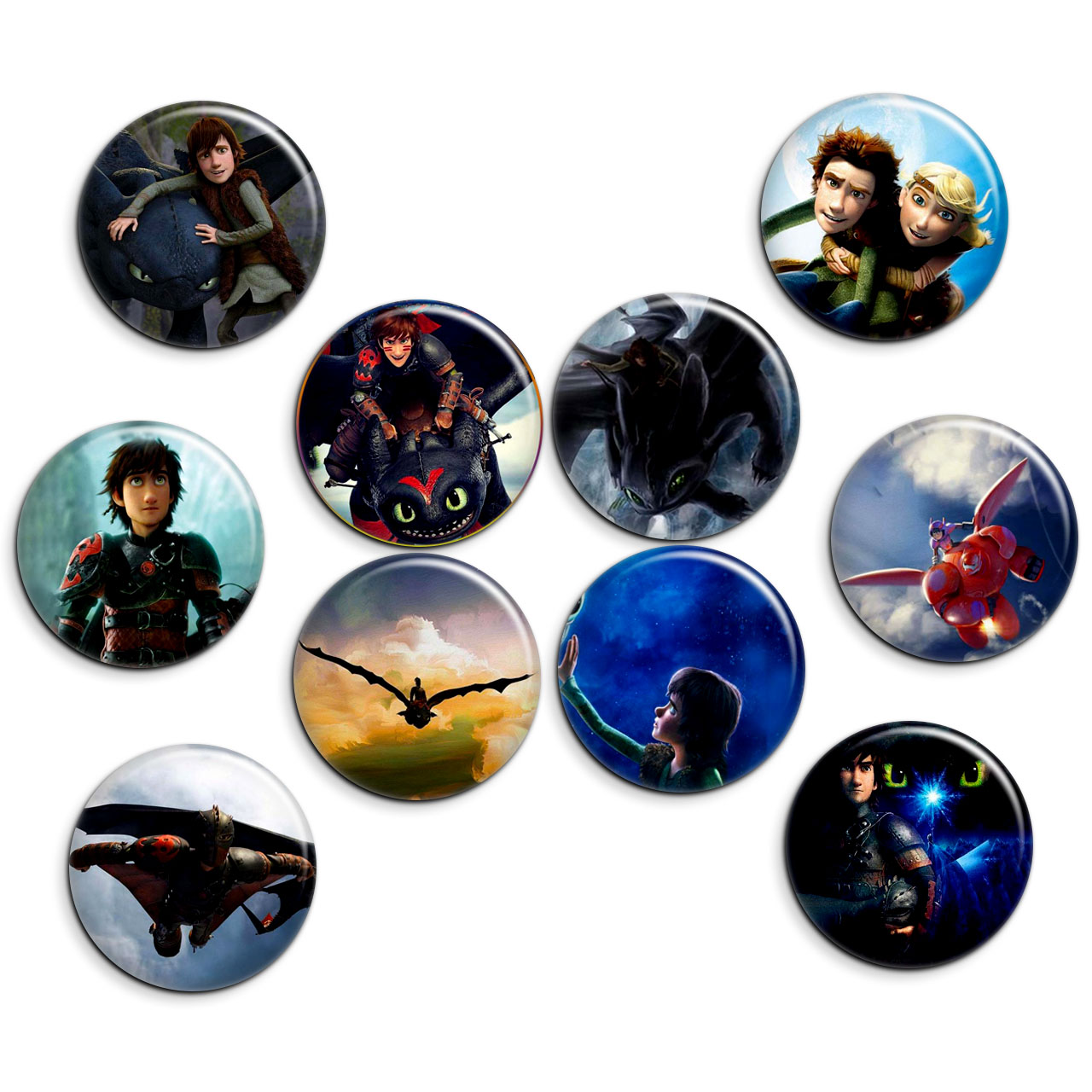 پیکسل پرمانه طرح اژدهاسواران کد pmg.6651 مجموعه 10 عددی